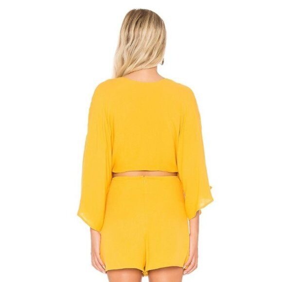 Rachel Pally Sunflower Reversible Tie Top - Picture 4 of 6